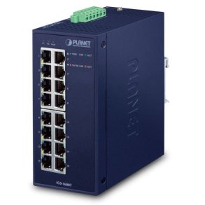 PLANET IGS-1600T netvrksswitch Ikke administreret L2 Gigabit Ethernet (10/100/1000) Bl