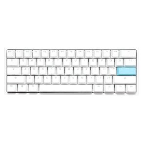 Ducky DKON2061ST tastatur Spil USB QWERTY US International Hvid