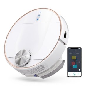 Eufy RoboVac L70 Hybrid robotst�vsuger 0,45 L Posel�s Hvid