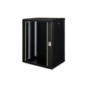 Digitus DN-19 16-U-SW stativ 16U V�gmonteret stativ Sort