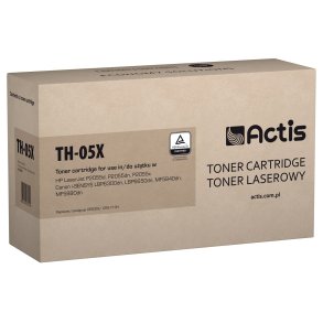 Actis TH-05X toner til HP, Canon printere, Erstatning HP 05X CE505X, Canon CRG-719H; Standard; 6500 sider; sort