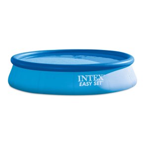 Intex 26166 swimmingpool til over jorden Oppustelig pool Rund 12430 L Bl�