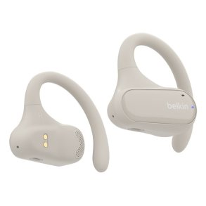 Belkin SoundForm ClearFit Headset True Wireless Stereo (TWS) rekrog Opkald/Musik/Sport/Hverdag Bluetooth Sand