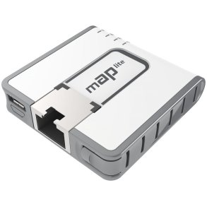 Mikrotik mAP lite Hvid Str�m over Ethernet (PoE)