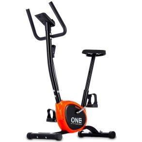 One Fitness mekanisk cykel RW3011 sort og orange