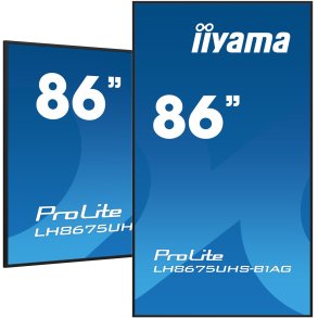 iiyama LH8675UHS-B1AG skilte display Digital fladpaneldisplay 2,17 m (85.6