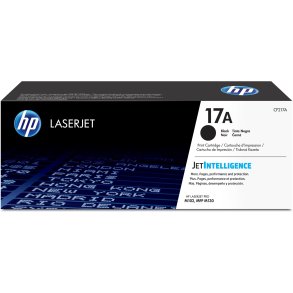 HP Original 17A LaserJet-tonerpatron, sort