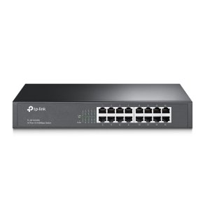 TP-Link TL-SF1016DS netv�rksswitch Ikke administreret Fast Ethernet (10/100) 1U Sort