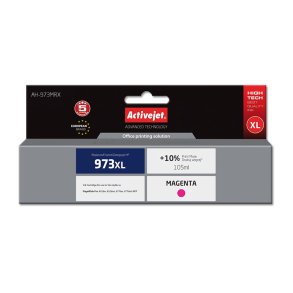 Activejet AH-973MRX Blk (erstatning HP 973XL F6T82AE; Premium; 105 ml; rd)
