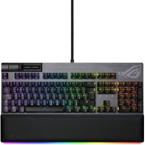 ASUS ROG Strix Flare II Animate tastatur Spil USB QWERTZ Tysk Sort