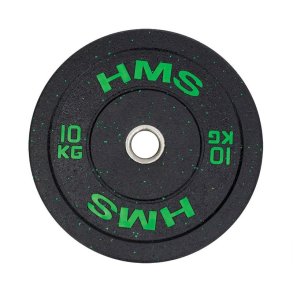 HMS Fitness HTBR10 1 stk Olympic Gummibelagt vgtskive