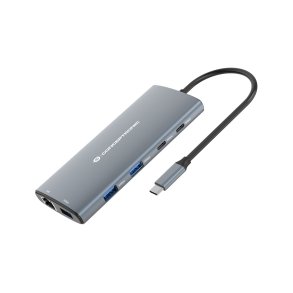Conceptronic DONN06G dockingstation Ledningsf�rt USB 3.2 Gen 1 (3.1 Gen 1) Type-C Gr�