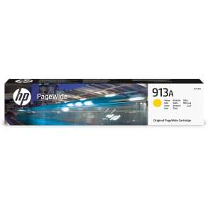 HP Original 913A PageWide-patron, gul