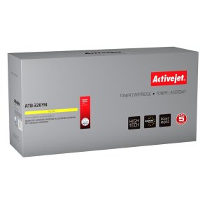Activejet tonerkassette ATB-326YN (erstatning Brother TN-326Y; Supreme; 3500 sider; gul)