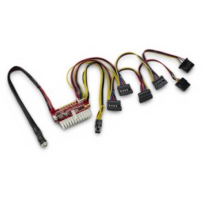 Inter-Tech 88882190 enhed til str�mforsyning 200 W 20+4 pin ATX Sort