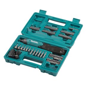 Makita DF001DW elektrisk skruetr�kker & slagbor 220 rpm Sort, Bl�