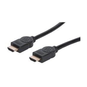 Manhattan 354080 HDMI-kabel 2 m HDMI Type A (Standard) Sort
