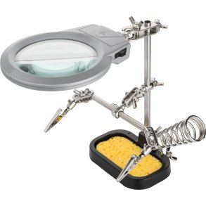 Goobay 51226 tilbehr til loddejern-/station 1 stk Holder med forstrrelsesglas