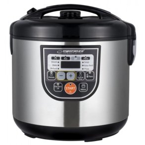 Esperanza EKG011 multi cooker 5 L 860 W Sort, Rustfrit stl