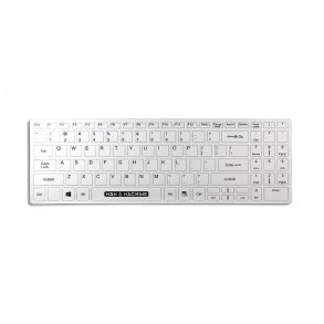 Baaske Medical 2010971 tastatur Medicinsk USB QWERTY Tysk Hvid