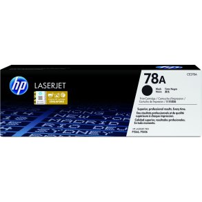 HP Original 78A LaserJet-tonerpatron, sort
