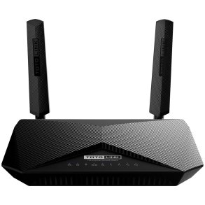 TOTOLINK LR1200 Router WiFi AC1200 Dual Band trdls router Hurtigt ethernet Dual-band (2,4 GHz / 5 GHz) 4G Sort