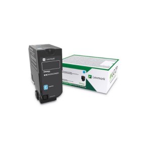 Lexmark 84C2HCE tonerpatron 1 stk Original Bl