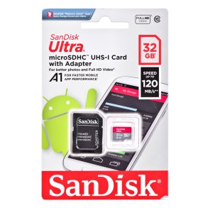 Sandisk SDSQUAR-032G-GN6MN hukommelseskort 32 GB MicroSDHC Klasse 10 UHS-I
