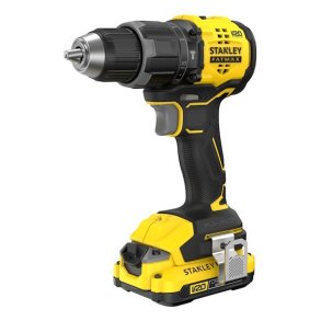 Stanley SFMCD716D2T-QW bor 1900 rpm N�glefri Sort, Gul