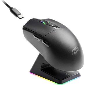 Mars Gaming MMWELITE mus Spil H�jre h�nd Bluetooth Optisk 20000 dpi