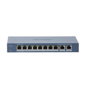 Hikvision DS-3E0310HP-E(C) netv�rksswitch Ikke administreret Fast Ethernet (10/100) Str�m over Ethernet (PoE) Bl�