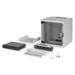 Digitus DN-49100-SET stativ 6U Vgmonteret stativ Gr