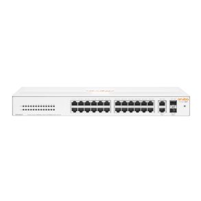 HPE Aruba Networking Aruba Instant On 1430 26G 2SFP Ikke administreret L2 Gigabit Ethernet (10/100/1000) 1U