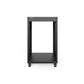 Digitus DN-48001 stativ 16U Fritst�ende reol Sort