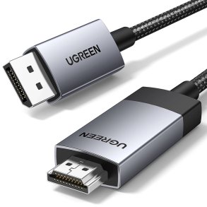 Ugreen DisplayPort til HDMI-kabel DP119 4K 1 m envejs