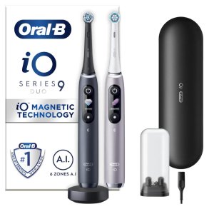 Oral-B iO Series 9 Sort og Rose brstest