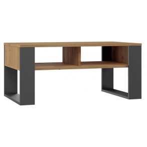 MODERN 2P ARTISAN ANTHRACITE COFFEE TABLE