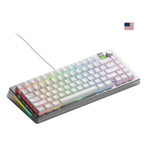 Glorious Gaming GMMK 3 PRO 75% Prebuilt tastatur Spil USB QWERTY US engelsk Slv