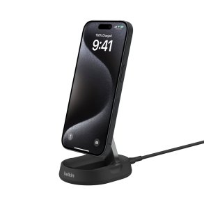 Belkin BoostCharge Pro Smartphone Sort Vekselstrm Trdls opladning Hurtig opladning Indendrs