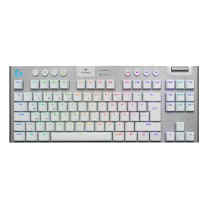 Logitech G G915 X Lightspeed tastatur Spil USB + RF Wireless + Bluetooth QWERTY US International Hvid