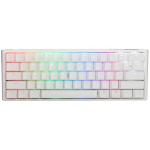 Ducky One 3 Mini Pure White tastatur Spil USB Tysk Hvid