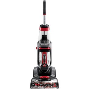 Bissell Revolution 2x ProHeat reng�ringsmaskine til t�ppe G� bagved Dyb R�d, Titanium