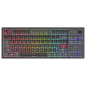 Montech MKey TKL tastatur Spil USB Bourgogne, Mrkegr