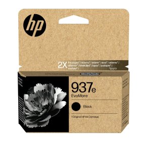 HP Original 937e EvoMore-bl�kpatron, sort