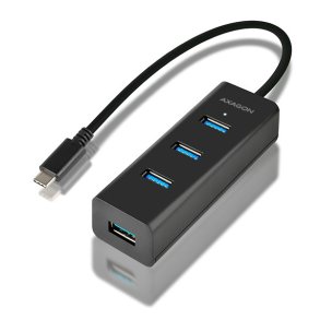 Axagon HUE-S2C interface hub USB 3.2 Gen 1 (3.1 Gen 1) Type-A 5000 Mbit/s Sort