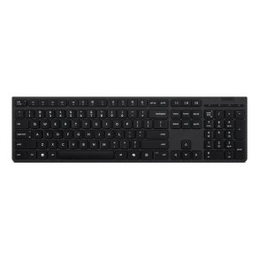 Lenovo 4Y41R64540 tastatur Hjemme/kontor RF tr�dl�s + Bluetooth US engelsk Sort