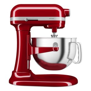 KitchenAid 5KSM60SPXEER Bordmixer 375 W Gr�, R�d, Rustfrit st�l