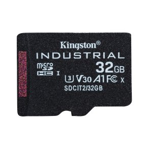 Kingston Technology 32GB microSDHC Industrial C10 A1 pSLC kort enkeltpakke uden adapter