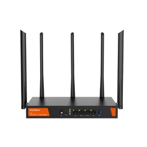 Tenda W30E AX3000 trdls router Gigabit Ethernet Dual-band (2,4 GHz / 5 GHz) Sort