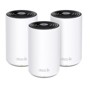 TP-Link Deco XE75 Pro (3-pack) Tri-band (2,4 GHz/5 GHz/6 GHz) Wi-Fi 6E (802.11ax) Hvid Intern